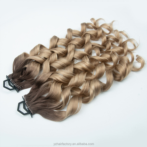 ผมต่อแบบรัสเซียแท้ 100% เกรดพรีเมียม  จัดเรียงเกล็ดผมอย่างดี  แบบ Xo Hole Weft  ชนิด Remy  มองไม่เห็นรอยต่อ  แบบ Butterfly Weft - Product Image 4