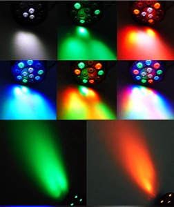 New LED Par Ánh Sáng Đầy Màu Sắc Led Cưới Par Can/18*1 Wát RGBW 4in1 Giai Đoạn DJ Chiếu Sáng/LED Disco Zoom Par Uplightings - Product Image 6