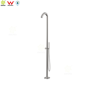 <span class=keywords><strong>Colonne</strong></span> de douche extérieure en acier inoxydable 316L brossé, ensemble de robinetterie autoportante pour <span class=keywords><strong>jardin</strong></span>, plage et extérieur - Product Image 5
