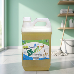 Serpillère Sunli Bestseller durable et écologique, rectangulaire, avec manche télescopique en plastique, essorage automatique coulissant, 700 ml - Product Image 4