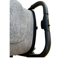 Poussette Bébé 2-en-1 Personnalisée OEM pour Nouveau-né - Poussette de Luxe Portable avec Nacelle Amovible et Poignée Réversible pour Système de Voyage