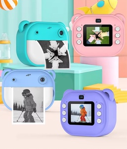 Appareil photo numérique pour enfants avec imprimante thermique, cadeau d'anniversaire pour fille et garçon, enregistrement vidéo instantané, support MicroSD pour enfants - Product Image 1