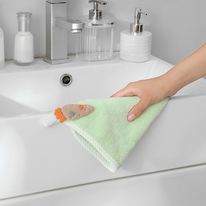 Haute qualité pour une absorption maximale de la douceur <span class=keywords><strong>Essuie</strong></span>-mains Ultra-doux hautement absorbant <span class=keywords><strong>Lavable</strong></span> Séchage rapide Serviette à <span class=keywords><strong>main</strong></span> en microfibre - Product Image 4