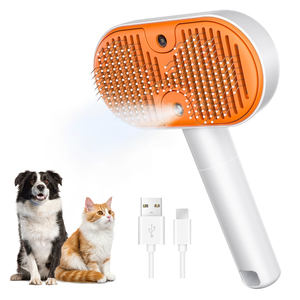 Brosse vapeur UV rechargeable pour toilettage des animaux (chiens et chats) – Nettoyage en profondeur – <span class=keywords><strong>Prix</strong></span> usine – Vente en gros – Nouveauté très demandée - Product Image 2