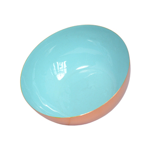 Fruits Bowl with Inside Enamel Finishing Iron Metal with Polished Decor for Dining and <b>Table</b> Decor - Product Image 4