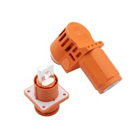 Connecteur de courant élevé pour applications industrielles avec protection étanche IP67, connecteur de stockage d'énergie 450A