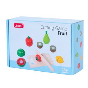 Ensemble de jouets de coupe de <span class=keywords><strong>fruits</strong></span> et légumes en <span class=keywords><strong>bois</strong></span> de qualité supérieure-Jeu de tranchage magnétique réaliste pour l'apprentissage précoce Jeu de rôle chez <span class=keywords><strong>les</strong></span> tout-petits - Product Image 5