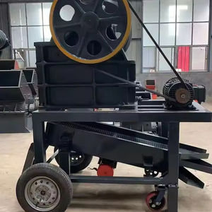 Installation facile, meilleure performance de concassage, machine de concassage de pierres de 10 Tph, concasseur à mâchoires mobile pour calcaire, granit, déchets de construction - Product Image 4