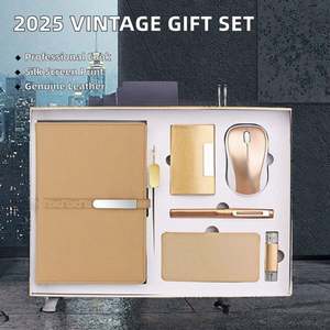 Nouvelles Idées de Produits 2025 : Parapluie de Jardin Vintage, Parapluie en Cuir, Carnet de Notes A5 et Stylo – Coffret Cadeau d'Affaires - Product Image 2