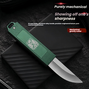มีดพกพาแบบพับได้ D2 Gravity Cuchillos ขนาดเล็ก พวงกุญแจ มีดพับ EDC อุปกรณ์ล่าสัตว์ - Product Image 5