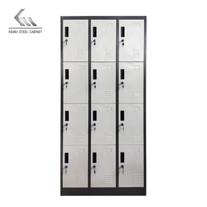 <span class=keywords><strong>Casier</strong></span> métallique à 12 portes de bonne qualité pour salle de sport/dortoir/école, casiers <span class=keywords><strong>en</strong></span> acier pour rangement d'effets personnels des étudiants pour vestiaire - Product Image 1