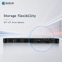Nouveau serveur d'infrastructure d'entreprise FusionServer 1288H V6 1U en rack pour la virtualisation et l'hébergement cloud