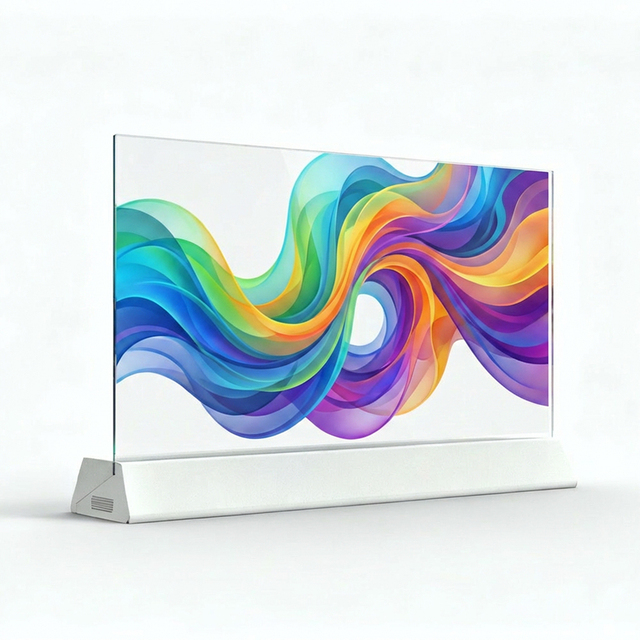 Factory Supply High-Definition Transparent OLED Display Panel 1080P Smart Transparent Screen for Advertising & Exhibition