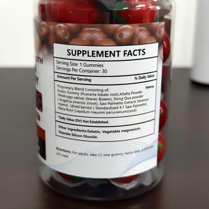 Gummies Aguajie pour femmes, très demandées, export transfrontalier de gummies de Maca, compléments alimentaires pour les hanches BBL, vente directe de la source, support de vente directe - Product Image 3