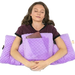 Coussin de récupération post-chirurgie mammaire et coussin de soutien lombaire, broderie artisanale, patchwork, coton et polyester - Product Image 3