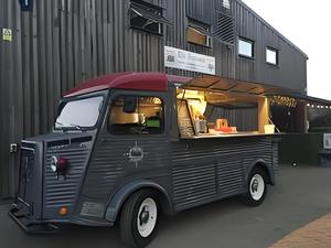 Camionnette alimentaire électrique rétro, directement d'usine, avec presse à tortillas électrique commerciale pour l'industrie de la vente au détail intelligente - Product Image 4