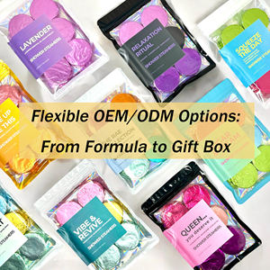 새로운 아로마테라피 트렌드의 맞춤형 성분 및 향 구연산 샤워 욕조 찜기 - Product Image 4