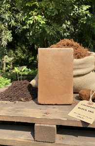 Bloc de cocopeat 5 kg 30 cm x 30 cm x 12 - 15 cm, substrat de culture professionnel à faible teneur en EC, adapté aux légumes, aux fleurs et aux semis - Product Image 2