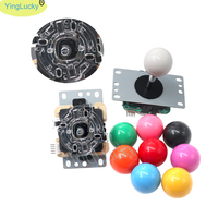 Kit 2 joueurs pour zéro latence, encodeur USB Mando, PC Raspberry Pi, bouton poussoir SANWA, joystick en métal et plastique