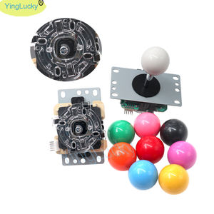 2人零延迟套件 Mando USB 编码器 PC Raspberry <span class=keywords><strong>Pi</strong></span> SANWA 按钮操纵杆 金属塑料 - Product Image 3