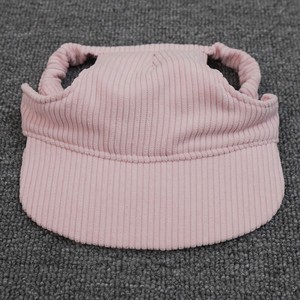 Gorro de Pana de Color Sólido para Perros, para Todas las Estaciones, Estilo Simple y Suave, en Varios Colores - Product Image 3