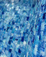 Global Bridge Carreau de mosaïque en verre cristal irisé Marbre Salle de bain Mur Piscine Carreaux à effet électrique Design graphique