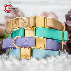 Disesuaikan Grosir Kualitas Tinggi Buatan Tangan Kulit Kerah Anjing dan Tali Anjing Kulit Hewan Peliharaan Kerah Kulit Anjing - Product Image 6