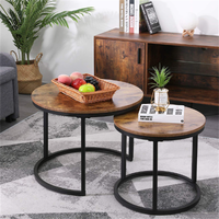 Table basse de salon moderne en métal de luxe pour hôtel, table à thé d'angle, meubles de salon, tables basses incurvées, durables et légères
