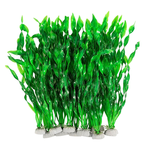 Fabrik-Großhandel Umweltfreundliche Ungiftige Kunststoff-Aquariumpflanzen Unregelmäßige Form Aquarium-Landschaftsgestaltungs-Zubehör - Product Image 2