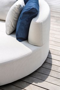 Luxury Waterproof Fabric Round <strong>Outdoor</strong> Daybed <strong>Sofa</strong> Cum <strong>Bed</strong> - Product Image 5