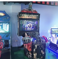 Machine de jeu vidéo de tir d'arcade Terminator Salvation4 à succès, jeu de simulation de tir, machine de jeu à pièces à vendre