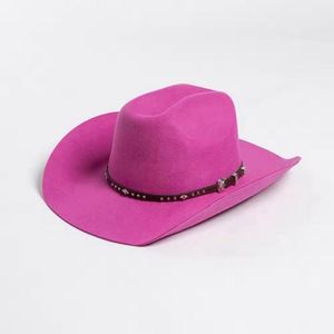 Sombreros de Vaquero Clásicos Unisex de Fieltro al por Mayor para Exteriores, Cuatro Estaciones, Profesionales, OEM, Marca Personalizada - Product Image 2