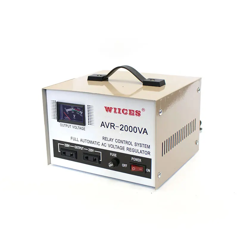 500VA Single Phase Generator Voltage Stabilizer For Domestic Use Ac Automatic Voltage Regulator
