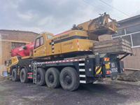 Grue de camion Sany d'occasion, capacité 100 tonnes, grue mobile d'occasion de marque Liebherr, composants essentiels incluant PLC et moteur