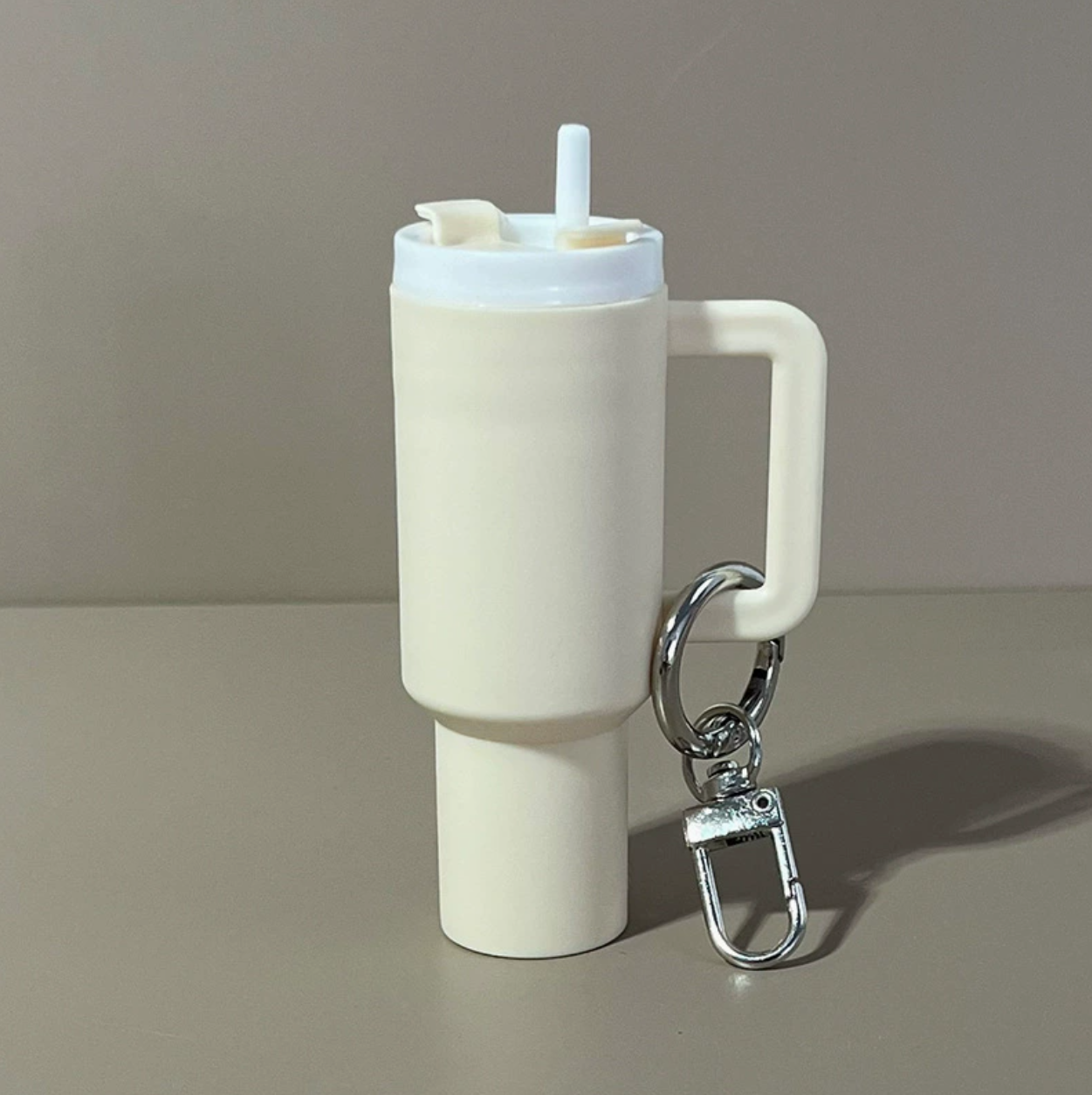 Beige -- Keychain