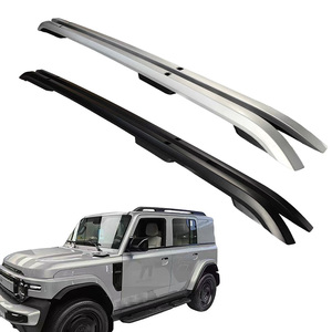 Rails de toit en aluminium pour Chery ICAR V23 2024 2025 Silver Black 2PCS <span class=keywords><strong>Cargo</strong></span> Bars Porte-bagages - Product Image 1
