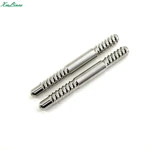 Xmlinco 304 stainless steel brass cap 3/8 10th joint pin for pool cues lononi VP2 pin radial pin for pool cue