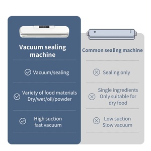 Machine de mise sous vide domestique pour sacs alimentaires, scelleuse intelligente et portable pour la conservation ou le stockage des aliments - Product Image 6