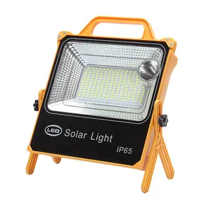Tragbare Solar Flood Lighting 2020 Solar Flutlicht wasserdicht 15000mAh tragbare Ladegerät Mine Flutlicht