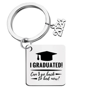 Elegante Accessorio per la Laurea, Portachiavi Laurea Classe 2026, Ciondolo Portachiavi in Acciaio Inossidabile Durevole, Ricordo per Infermieri e Avvocati - Product Image 4