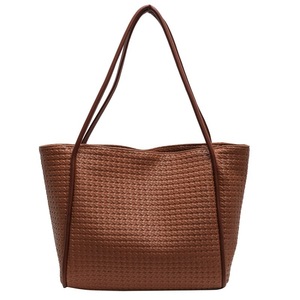 Sac fourre-tout de grande capacité, sac à bandoulière simple et décontracté pour femme, sac polyvalent pour femme - Product Image 1