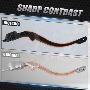 NiceCNC Pedale del Freno Poggiapiedi Per <span class=keywords><strong>KTM</strong></span> <span class=keywords><strong>690</strong></span> <span class=keywords><strong>Enduro</strong></span> R <span class=keywords><strong>690</strong></span> SMC R 2011-2015 2016 <span class=keywords><strong>2017</strong></span> 2018 - Product Image 3