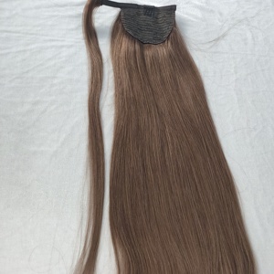 Extensiones de Cabello Humano Remy de 10-30 Pulgadas, 100% Cabello Humano Remy de Dragonbeauty Factory, Cola de Caballo, Postizo Largo y Grueso - Product Image 1