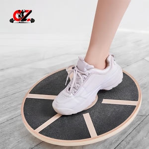 กระดานทรงตัว CZFIT สำหรับฝึกแก้ไขสมดุล ฝึกกล้ามเนื้อแกนกลางลำตัว ฝึกโยคะ ฝึกการบูรณาการทางประสาทสัมผัส อุปกรณ์ออกกำลังกาย ทำจากไม้ สำหรับผู้ใหญ่ - Product Image 2