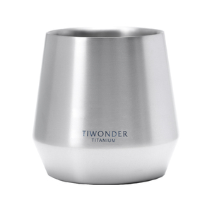 Titanium whisky <b>Mug</b> 300ml <b>Double</b> <b>Wall</b> Tumbler For Party Drinking Cup Lightweight Insulated Portable Titanium Cup - Product Image 1