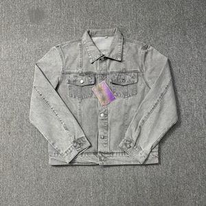 <span class=keywords><strong>Cort</strong></span> Classic Alcatraz Stars Veste en jean étoile à cinq branches brodée Ensemble décontracté ample - Product Image 2