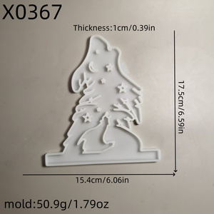 Moules en silicone faits à la main Kingnoo pour ornements décoratifs DIY, style Ins, moule à bougeoir en silicone en stock X0367 - Product Image 6