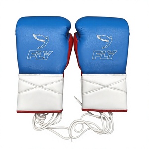 Gants de boxe personnalisés en cuir de vachette véritable à lacets pour l'entraînement et le sparring – Équipement de boxe sur mesure pour la victoire (sans Li) - Product Image 3