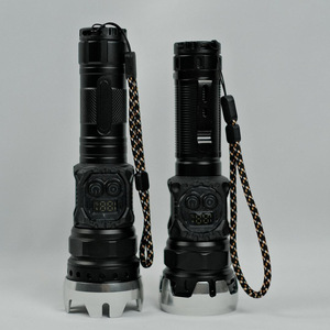 Led <b>Flashlight</b> 750 Lumens <b>Rechargeable</b> With Window Breaker For Emergency Use - Product Image 2