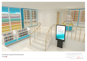 Estantes de exhibición de cigarrillos con revestimiento de polvo láser, gabinete al por menor, estantes de tienda de humo, soporte de exhibición de estanco, exhibidores de <span class=keywords><strong>venta</strong></span> - Product Image 2